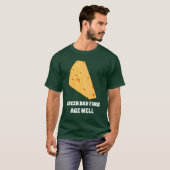 Green Bay Fans Age Well, Cheese Mannen of Unisex T T-shirt (Voorkant volledig)