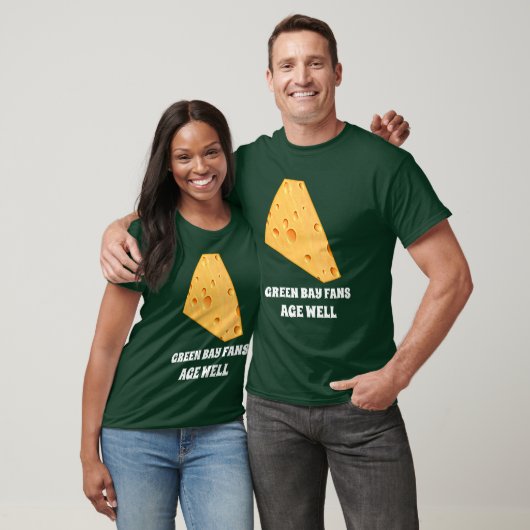 Green Bay Fans Age Well, Cheese Mannen of Unisex T T-shirt (Unisex)