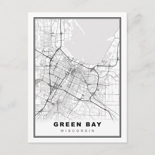Green Bay Kaart (Voorkant)