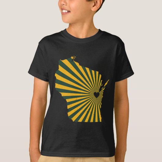 Green Bay Love T-shirt (Voorkant)