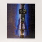 'Green Bay night scene' puzzel (Verticaal)