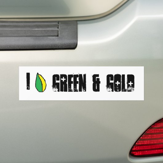 Green Bay Packer Bumpersticker (Op auto)