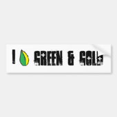 Green Bay Packer Bumpersticker (Voorkant)