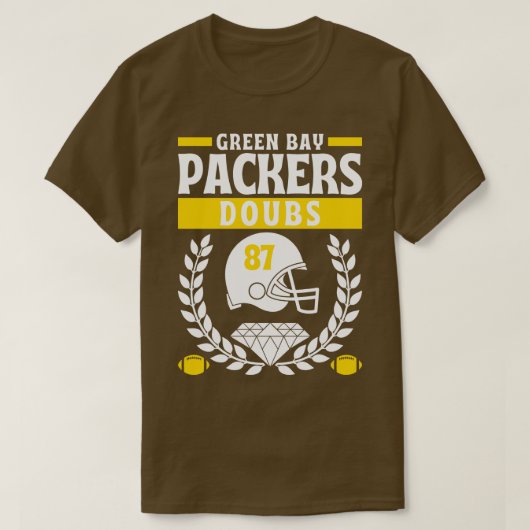 Green Bay Packers Romeo Doubs 87 Editie T-shirt (Design voorkant)