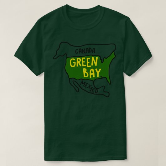 Green Bay Pride T-shirt (Design voorkant)