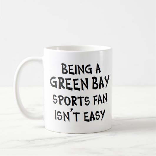 green bay sports fan, being koffiemok (Links)