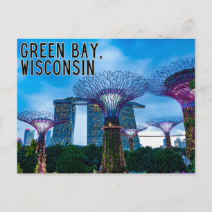Green Bay Wisconsin Briefkaart Reizen Souvenir