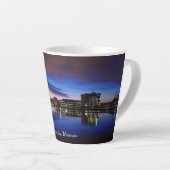 Green Bay Wisconsin latte mok (Rechterhoek)