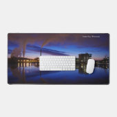 Green Bay, Wisconsin nachtscène bureaumat (Keyboard & Muis)