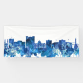 Green Bay Wisconsin Skyline Blue Spandoek (Horizontaal)