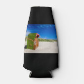 Green Beach-stoel in het Noord-Zee Flesjeskoeler (Voorkant)