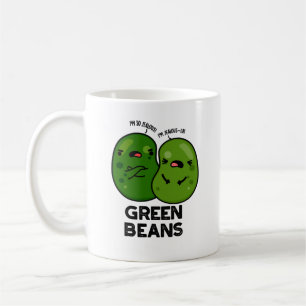 Green Beans Funny Jealous Bean Pun Koffiemok