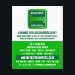 Green Bed Logo, Hostel Accommodatie Adverteren Flyer<br><div class="desc">Groene Bed Logo,  Hostelaccommodatie Adverteren brochures door de Visitekaartje winkel.</div>