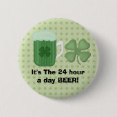 Green Beer Button (Voorkant)