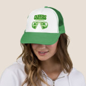 Green Beer Cheers Trucker Pet (In situ)