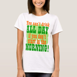 Green Beer Day Drink Humor T-shirt