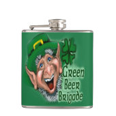 Green Beer Heupfles (Voorkant)
