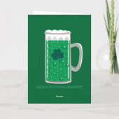 Green Beer Kaart (Achterkant)