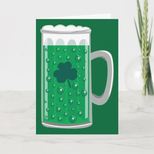 Green Beer Kaart (Voorkant)