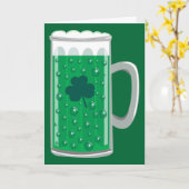 Green Beer Kaart (Gele Bloem)