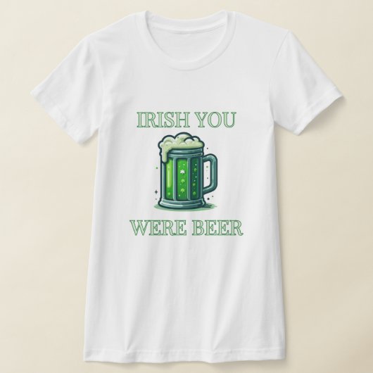 Green Beer Pun T-shirt (Laagn)