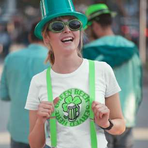 Green Beer   Shirten van St. Patrick's Day T-shirt