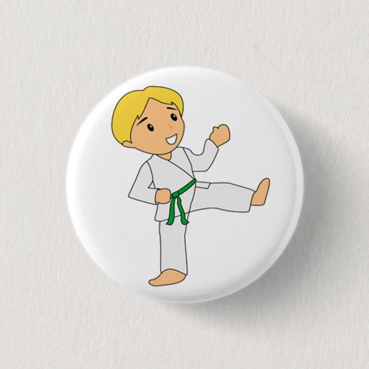Green Belt Boy Button (Voorkant)