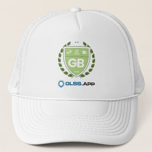 Green Belt Gecertificeerd - GLSS.app Trucker Pet (Voorkant)