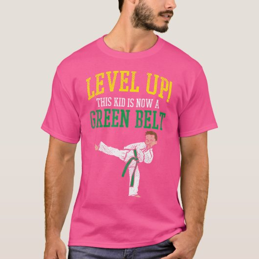 Green Belt Green Belt Karate T-shirt (Voorkant)