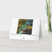 "Green Bench" Een digitaal gewijzigde en bewerkte Kaart (Achterkant)