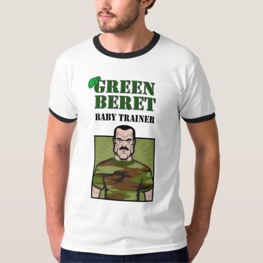 Green Beret Baby Trainer T-shirt (Voorkant)