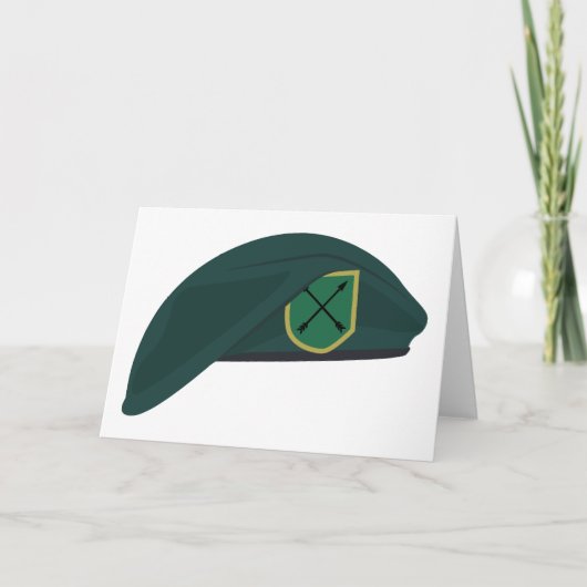 Green Beret Kaart (Voorkant)