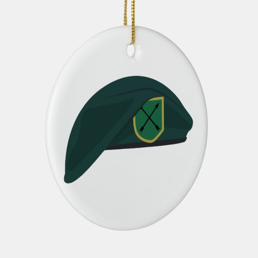 Green Beret Keramisch Ornament (Rechts)