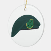 Green Beret Keramisch Ornament (Links)