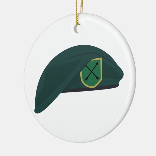 Green Beret Keramisch Ornament (Links)