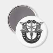 Green Berets DUI Magneet (Voorkant / Achterkant)