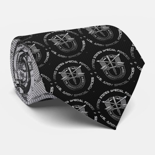 Green Berets DUI Special Edition Stropdas (Opgerold)