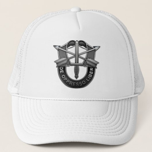 Green Berets DUI Trucker Pet (Voorkant)
