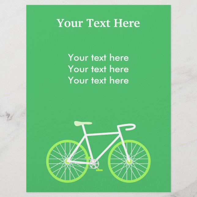 Green Bike (Voorkant)
