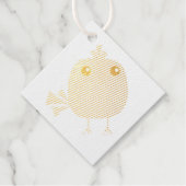 Green Bird Bedankjes Labels (Voorkant)