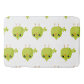 Green Bird Cartoon Badmat (Voorkant)