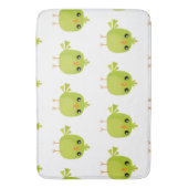 Green Bird Cartoon Badmat (Voorkant Verticaal)
