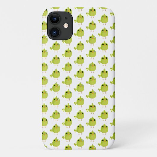 Green Bird Cartoon Case-Mate iPhone Case (Achterkant)