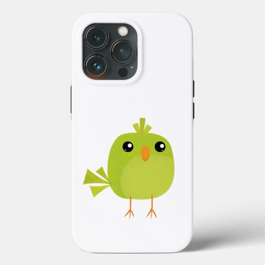Green Bird Cartoon Case-Mate iPhone Case (Achterkant)