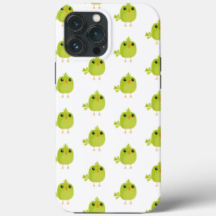Green Bird Cartoon Case-Mate iPhone Case