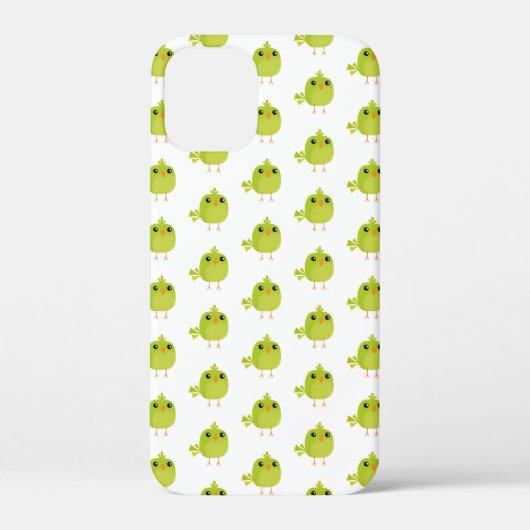 Green Bird Cartoon Case-Mate iPhone Case (Achterkant)