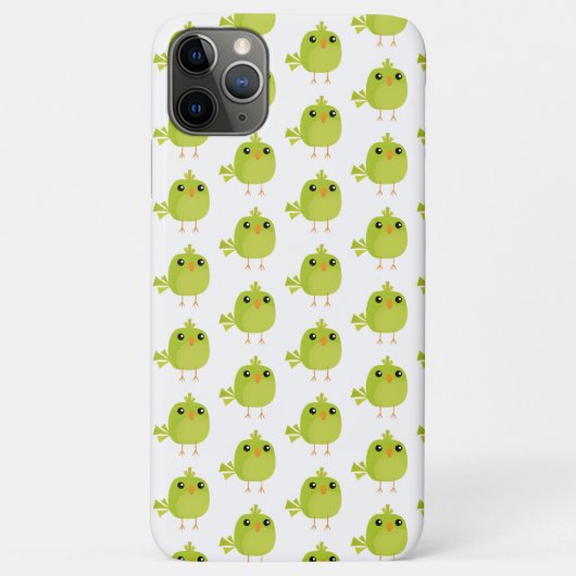 Green Bird Cartoon Case-Mate iPhone Case (Achterkant)