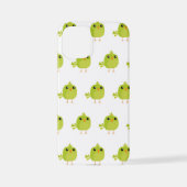 Green Bird Cartoon iPhone Hoesje (Achterkant)