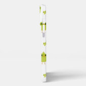 Green Bird Cartoon iPhone Hoesje (Linkerkant)