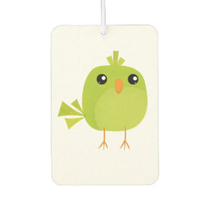 Green Bird Cartoon Luchtverfrisser